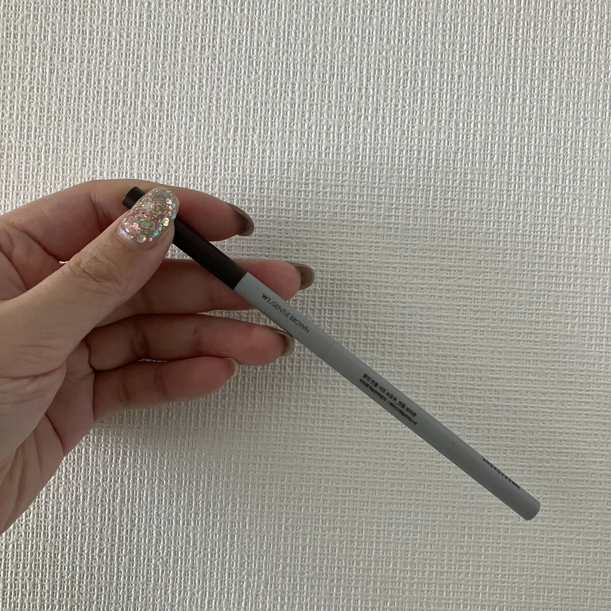 HAN ALL SHARP BROW W1 GENTLE BROWN/rom&nd/アイブロウペンシルを使ったクチコミ（1枚目）