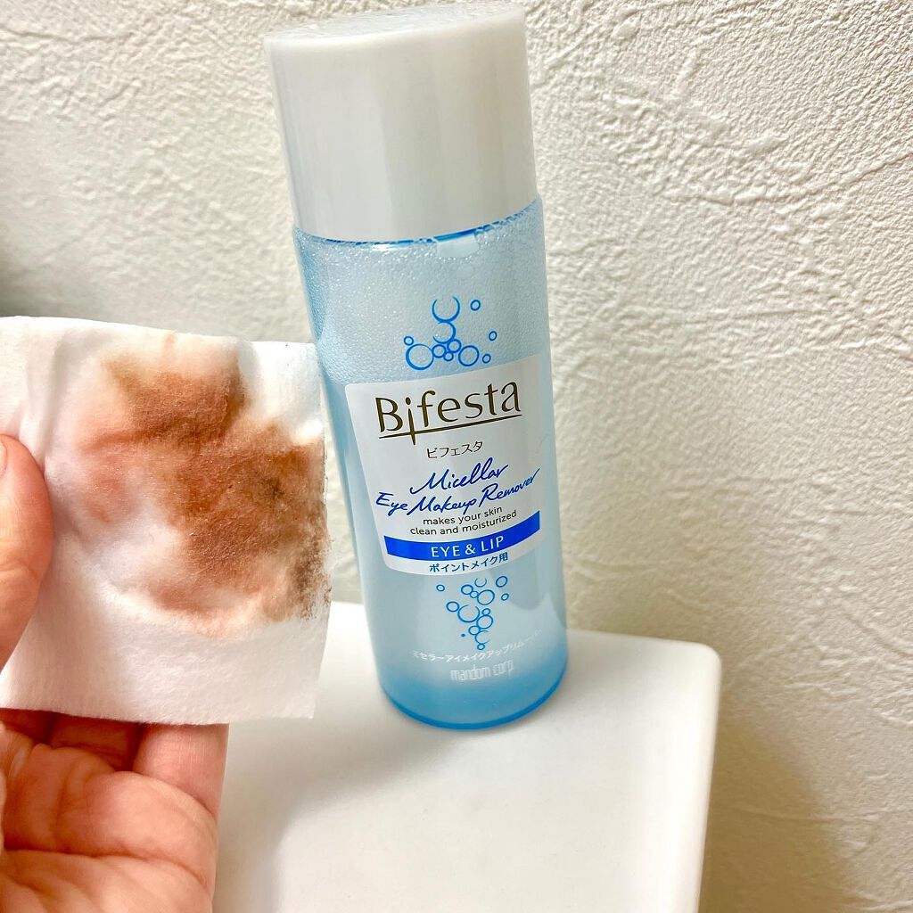 ミセラーアイメイクアップリムーバー/ビフェスタ/ポイントメイクリムーバーを使ったクチコミ（1枚目）