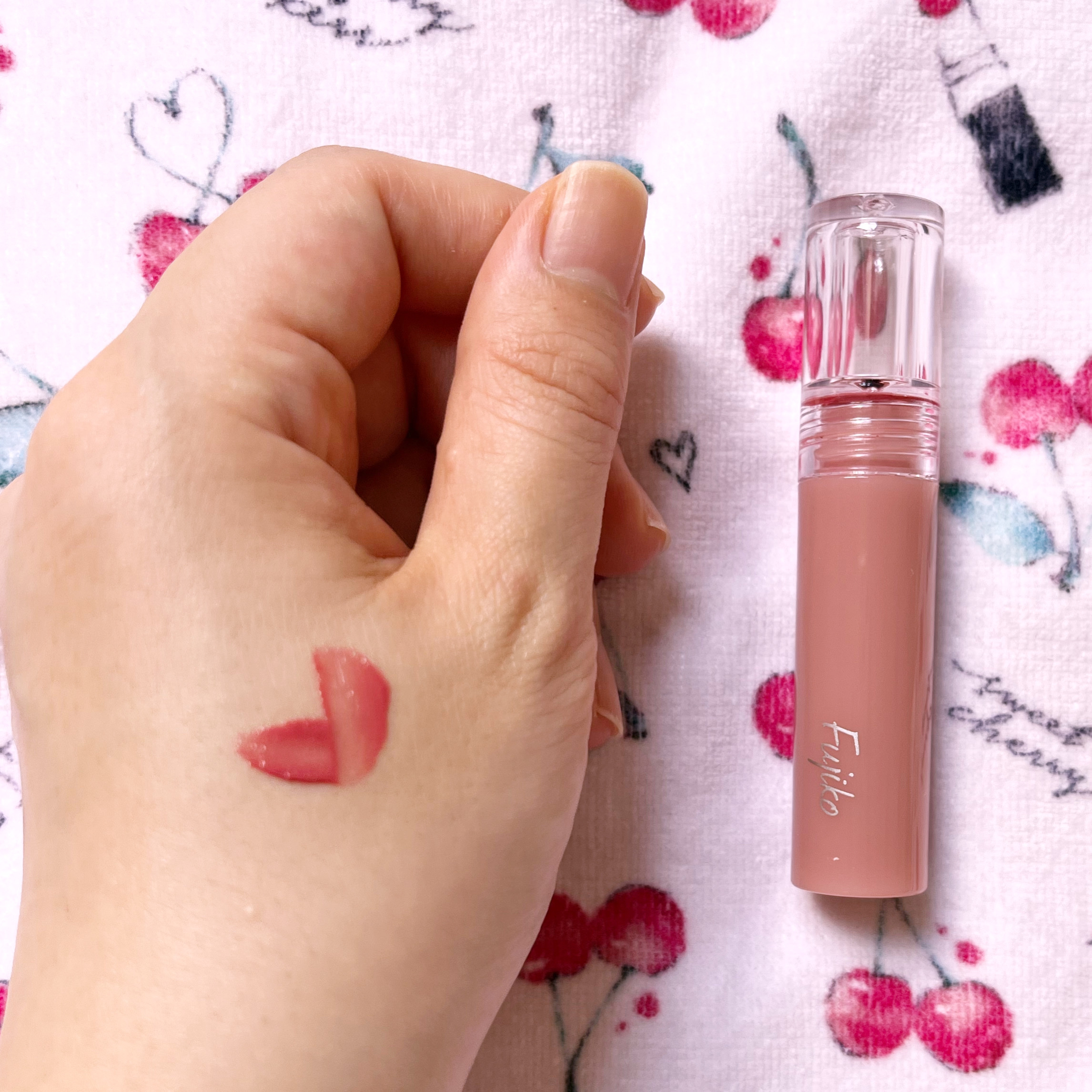 ニュアンスラップティント/Fujiko/リップティントを使ったクチコミ（3枚目）