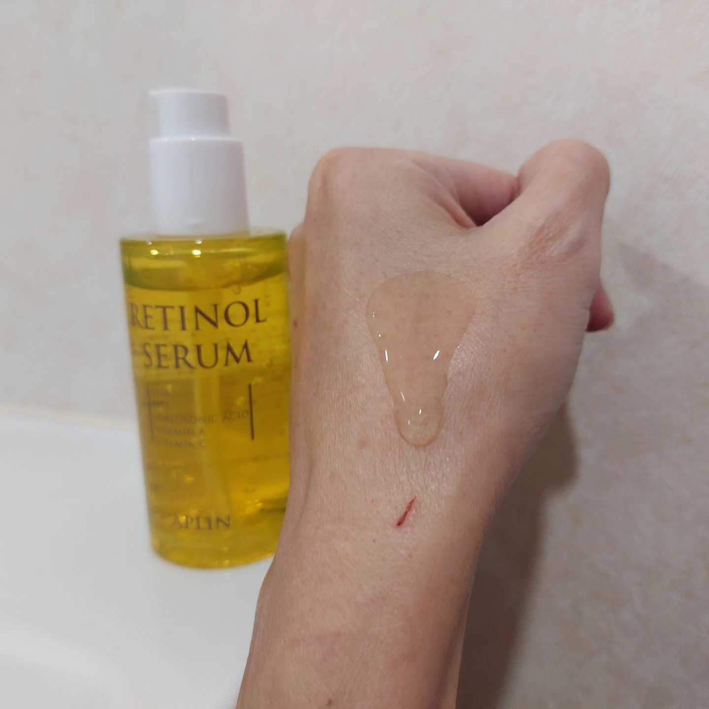 レチノールセラム/APLIN/美容液を使ったクチコミ（2枚目）