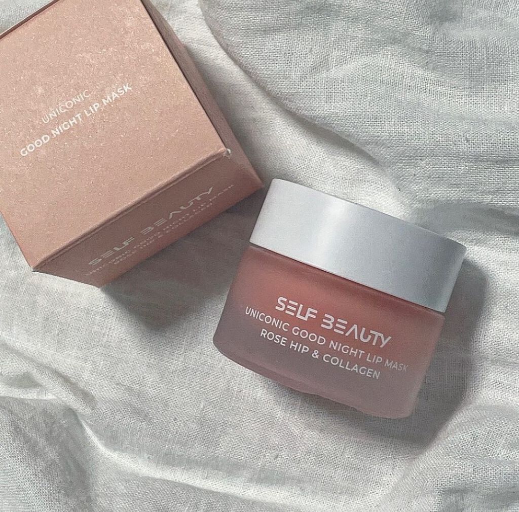 ユニコーングッドナイトリップマスク ローズヒップ&コラーゲン/SELF BEAUTY/リップマスクを使ったクチコミ（2枚目）
