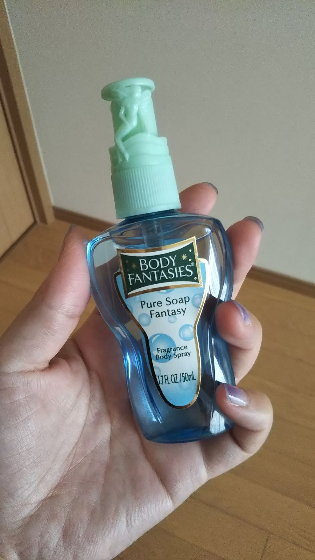 ボディスプレー ピュアソープ/ボディファンタジー/香水(レディース)を使ったクチコミ(1枚目)