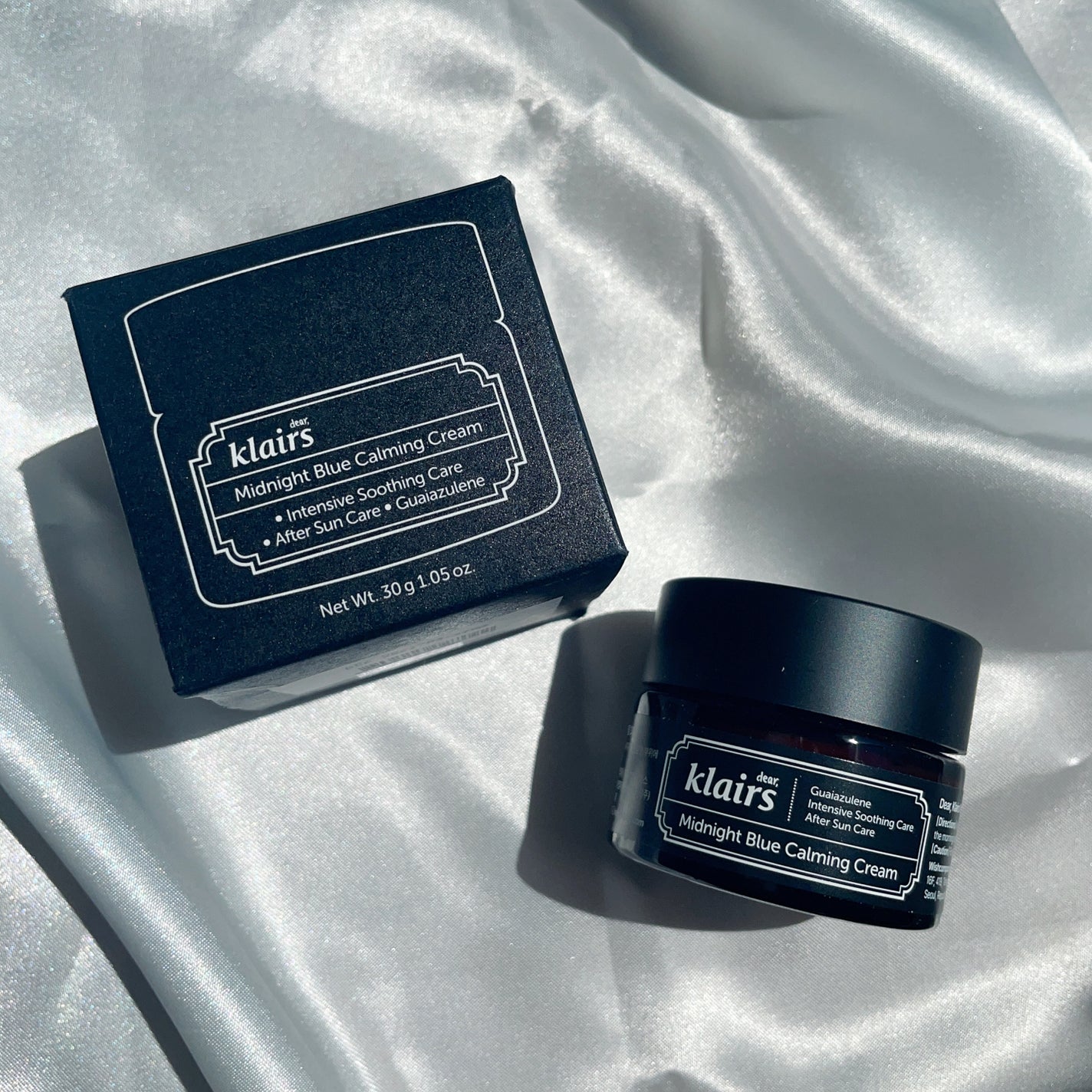 ミッドナイトブルーカーミングクリーム/Klairs/フェイスクリームを使ったクチコミ(5枚目)