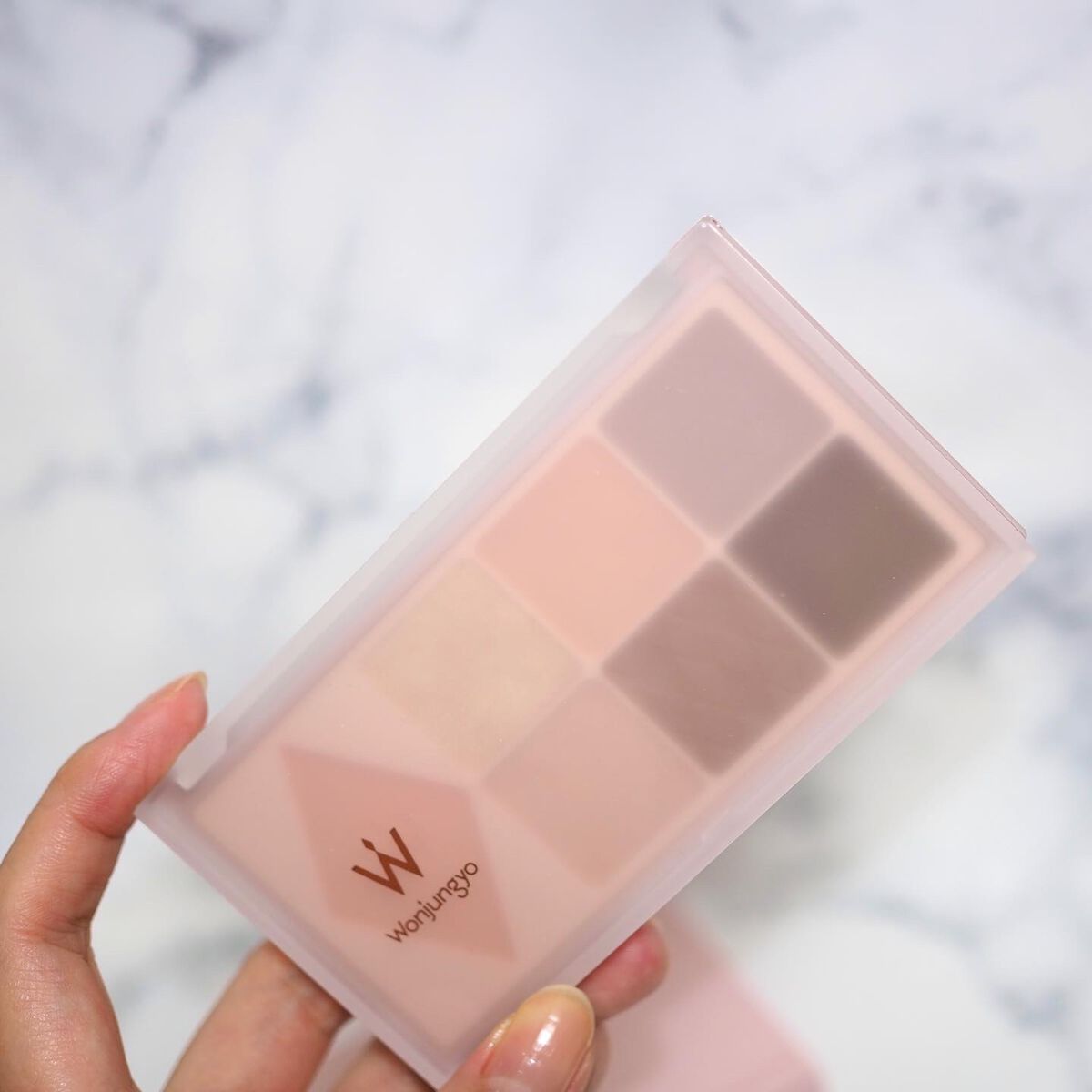 ウォンジョンヨ W デイリームードアップパレット /Wonjungyo/アイシャドウパレットを使ったクチコミ(3枚目)