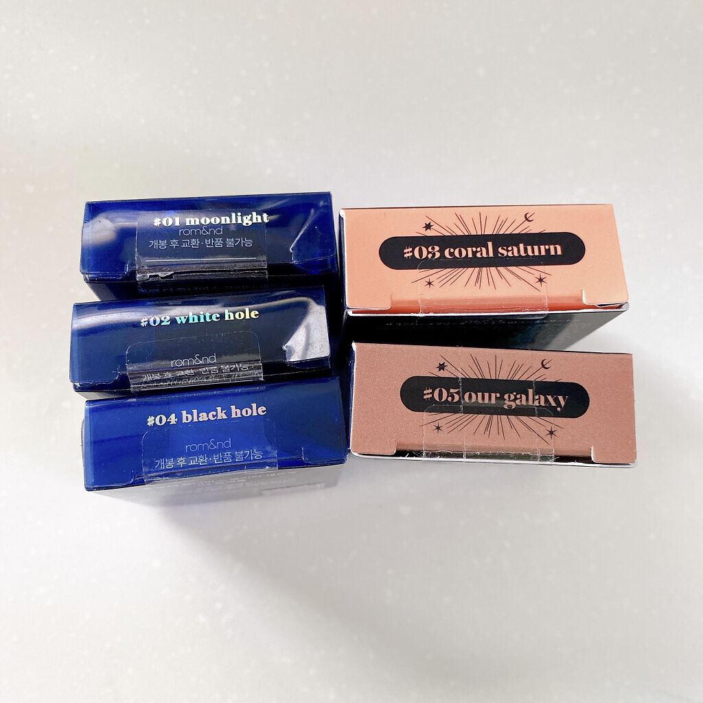 グリッター シャドウ カラー/rom&nd/グリッターを使ったクチコミ（3枚目）