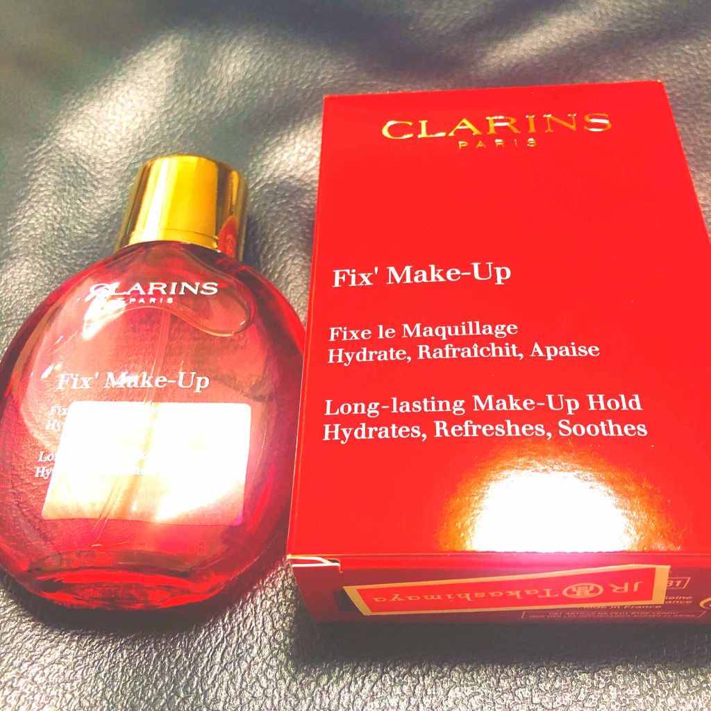フィックス メイクアップ/CLARINS/ミスト状化粧水を使ったクチコミ（1枚目）