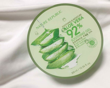 マイルド&モイスチャーアロエジェル/ネイチャーリパブリック/ボディローションを使ったクチコミ(1枚目)