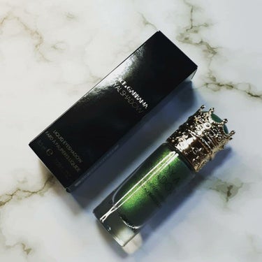 ロイヤルシャドウ リキッドアイシャドウ Vibrant Green/DOLCE&GABBANA BEAUTY/リキッドアイシャドウを使ったクチコミ（1枚目）