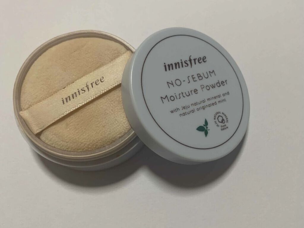 ノーセバム モイスチャーパウダー S/innisfree/フェイスパウダーを使ったクチコミ（1枚目）