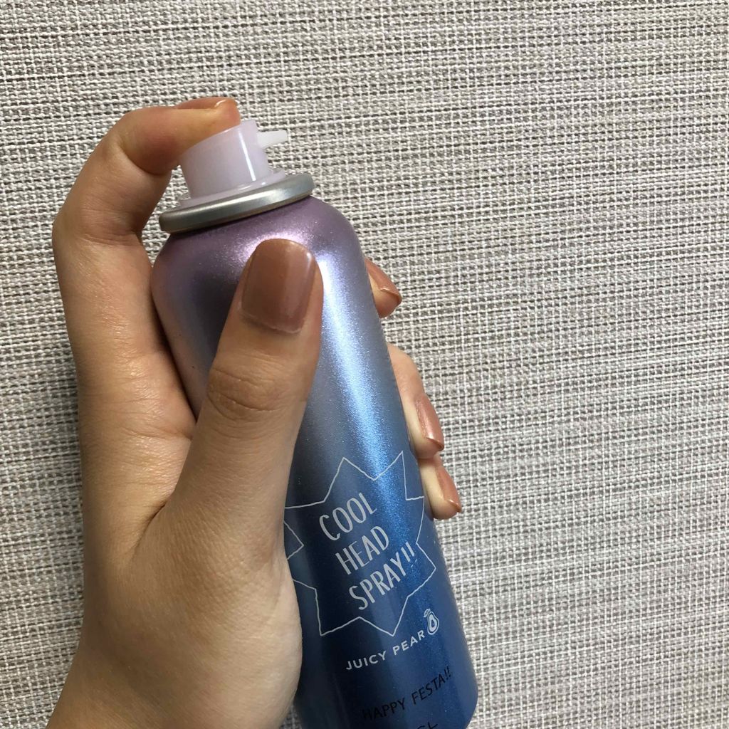 クールヘッドスプレー N フレッシュシトラスの香り/ハッピーフェスタ/ヘアスプレーを使ったクチコミ（2枚目）