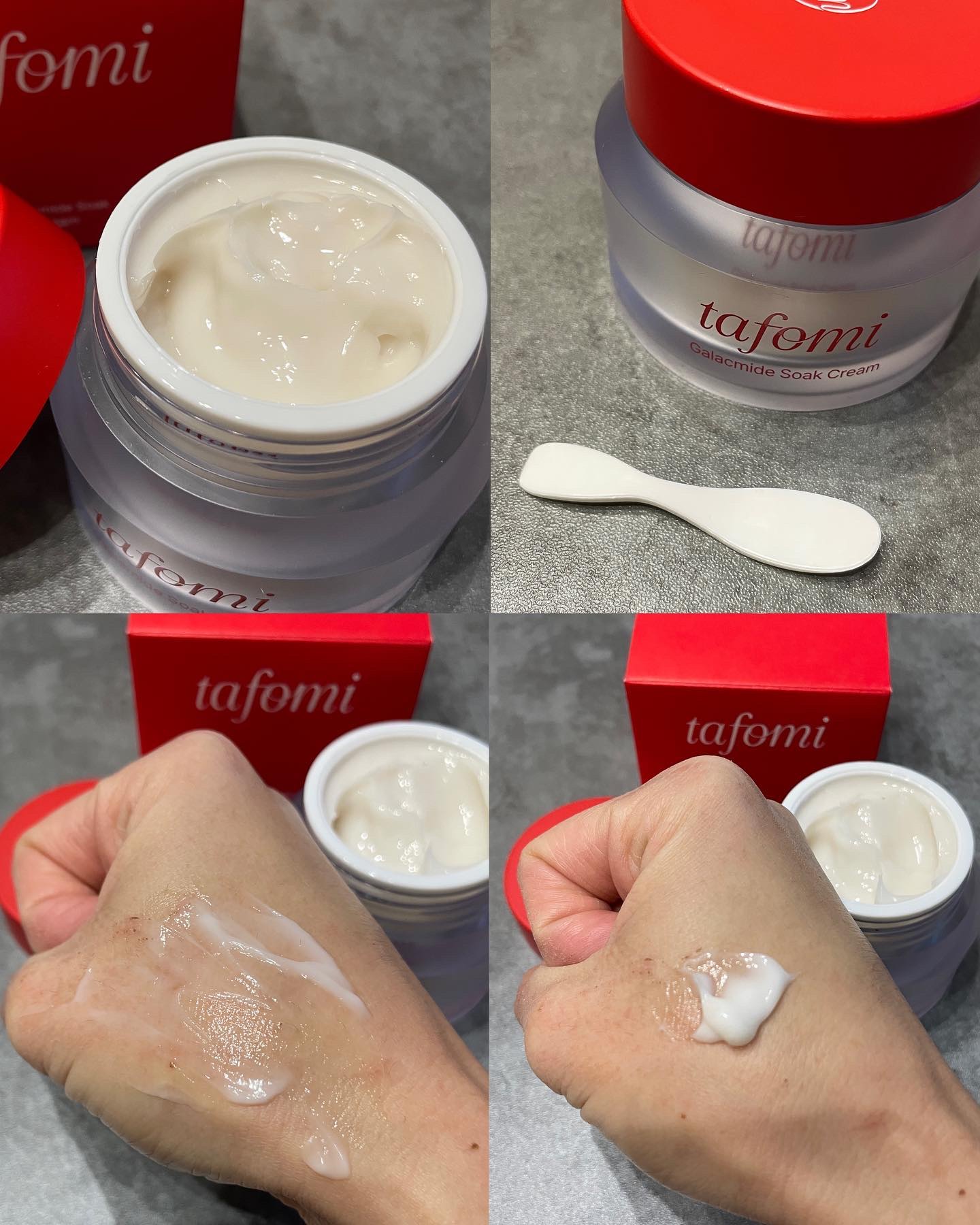 ガラマイドソーククリーム/TAFOMI/フェイスクリームを使ったクチコミ（3枚目）