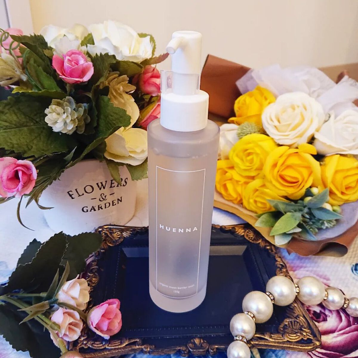 ORGANIC MOIST BARRIER WASH /HUENNA/洗顔フォームを使ったクチコミ（2枚目）