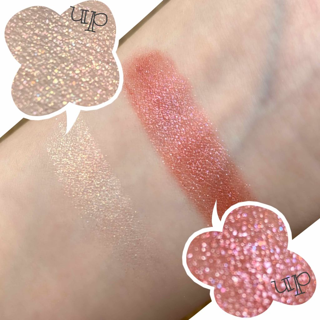 グリッタープリズム シャドウ/MISSHA/グリッターを使ったクチコミ（3枚目）