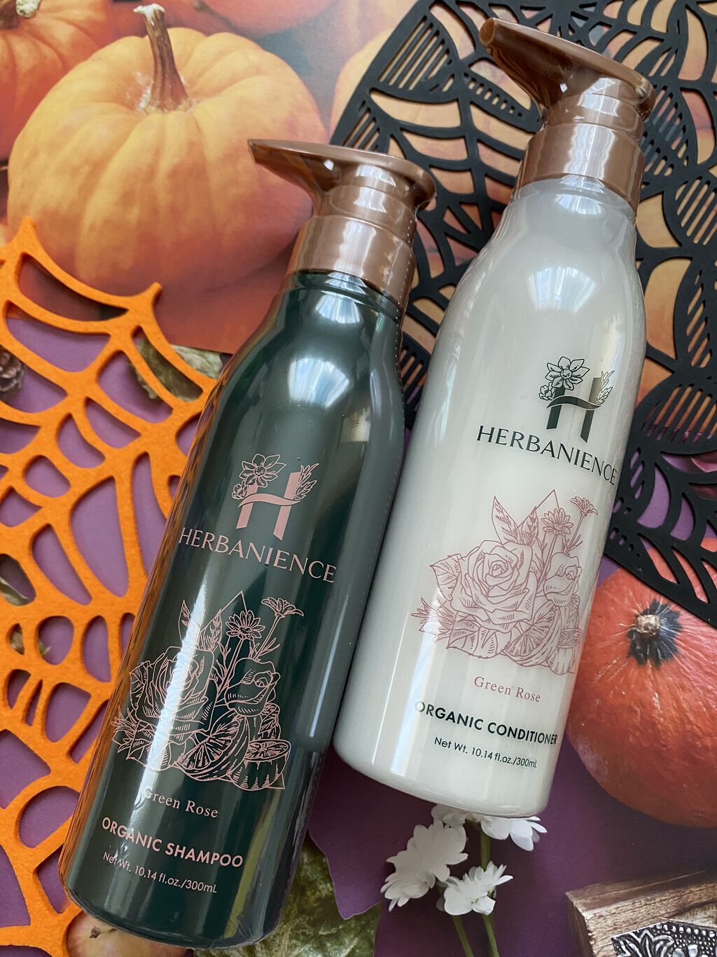 ハーバニエンス シャンプー・コンディショナー（グリーンローズ）/HERBANIENCE/市販シャンプーを使ったクチコミ（1枚目）