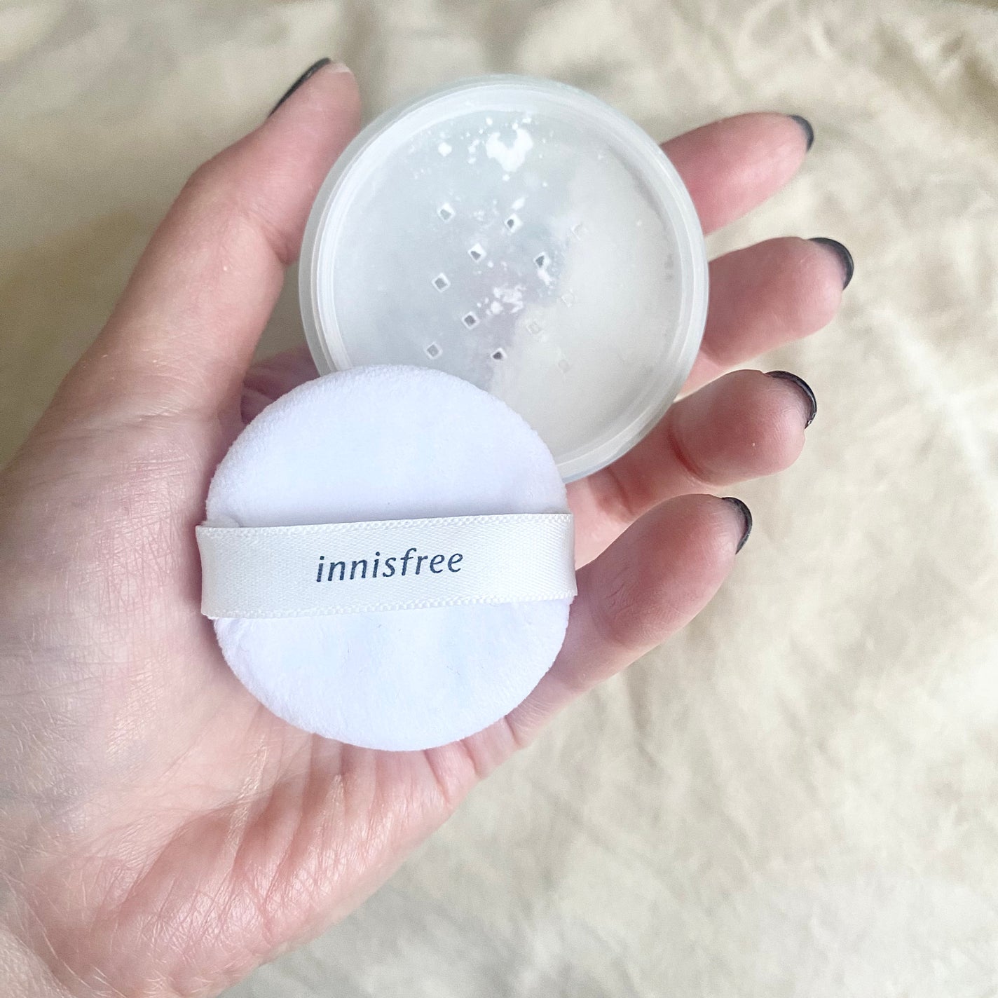 ノーセバム ミネラルパウダー N/innisfree/ルースパウダーを使ったクチコミ(2枚目)