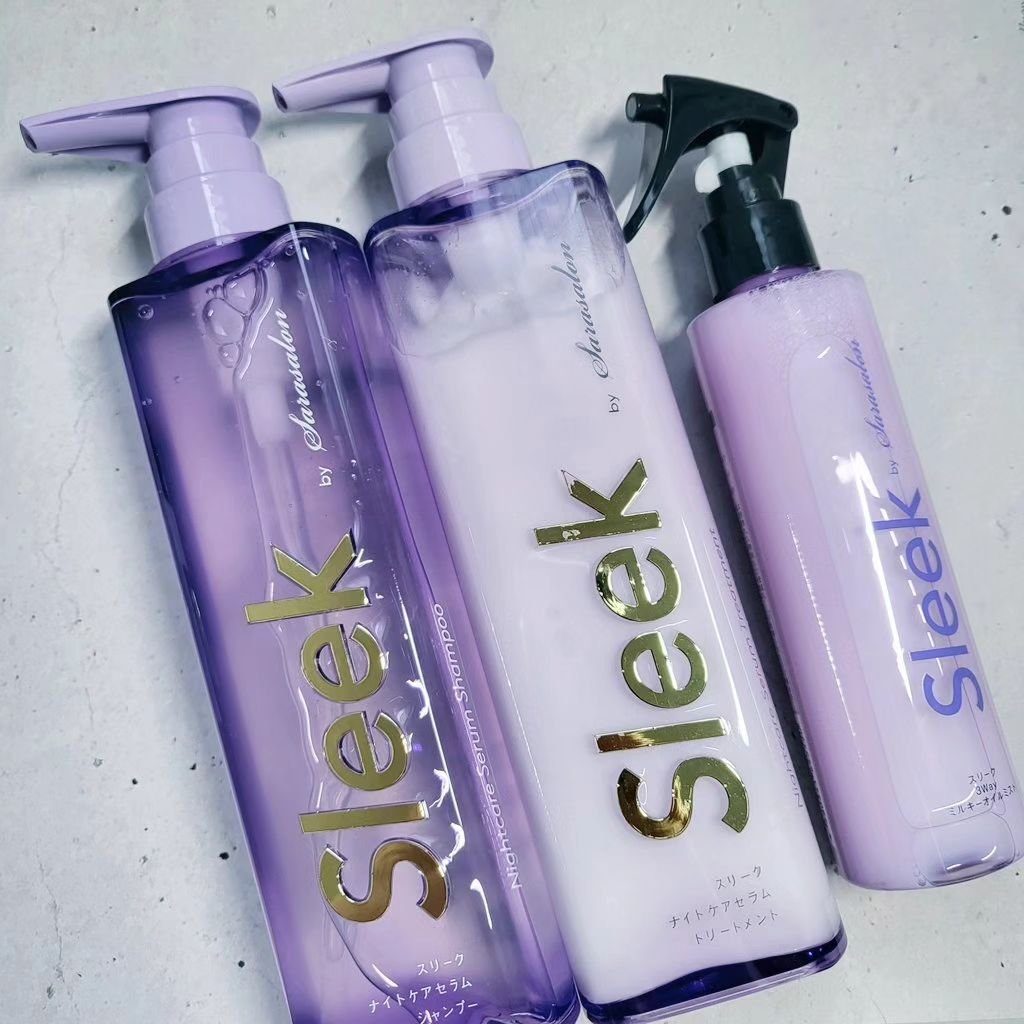 スリークバイサラサロン ナイトケアセラム シャンプー/トリートメント/スリーク by サラサロン/市販シャンプーを使ったクチコミ（1枚目）