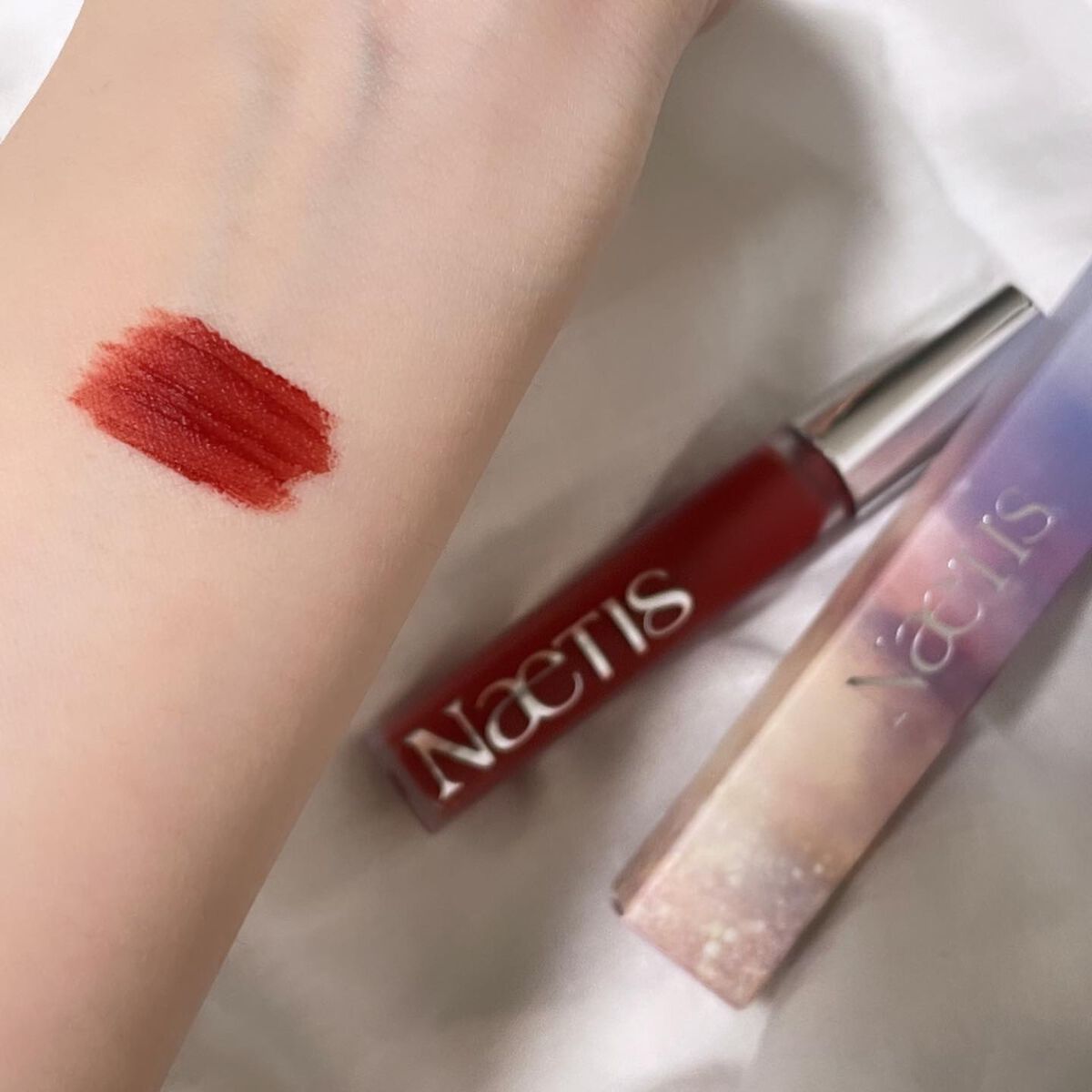 フェアリーコアステイブラーベルベットティント/NaeTIS/リップティントを使ったクチコミ（2枚目）