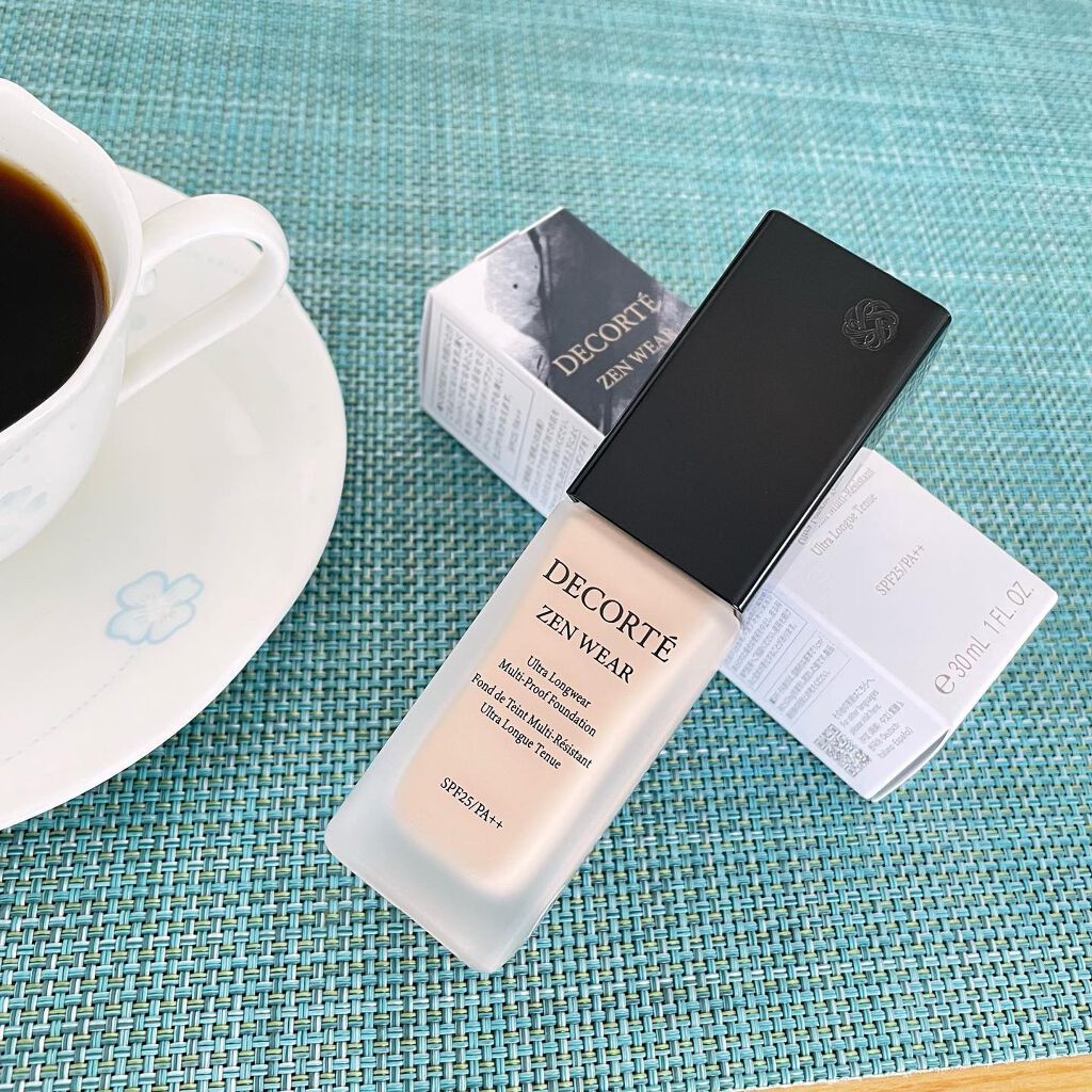 ゼン ウェア フルイド/DECORTÉ/リキッドファンデーションを使ったクチコミ(1枚目)