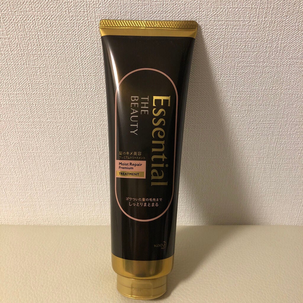 THE BEAUTY 髪のキメ美容プレミアムトリートメント<モイストリペアプレミアム>/エッセンシャル/洗い流すヘアトリートメントを使ったクチコミ(1枚目)