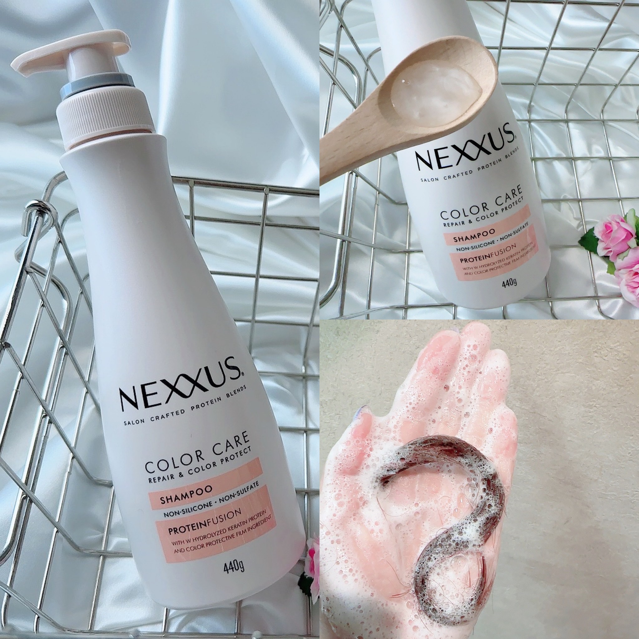 ネクサス リペア＆カラープロテクト シャンプー／トリートメント/NEXXUS(ネクサス)/市販シャンプーを使ったクチコミ（2枚目）