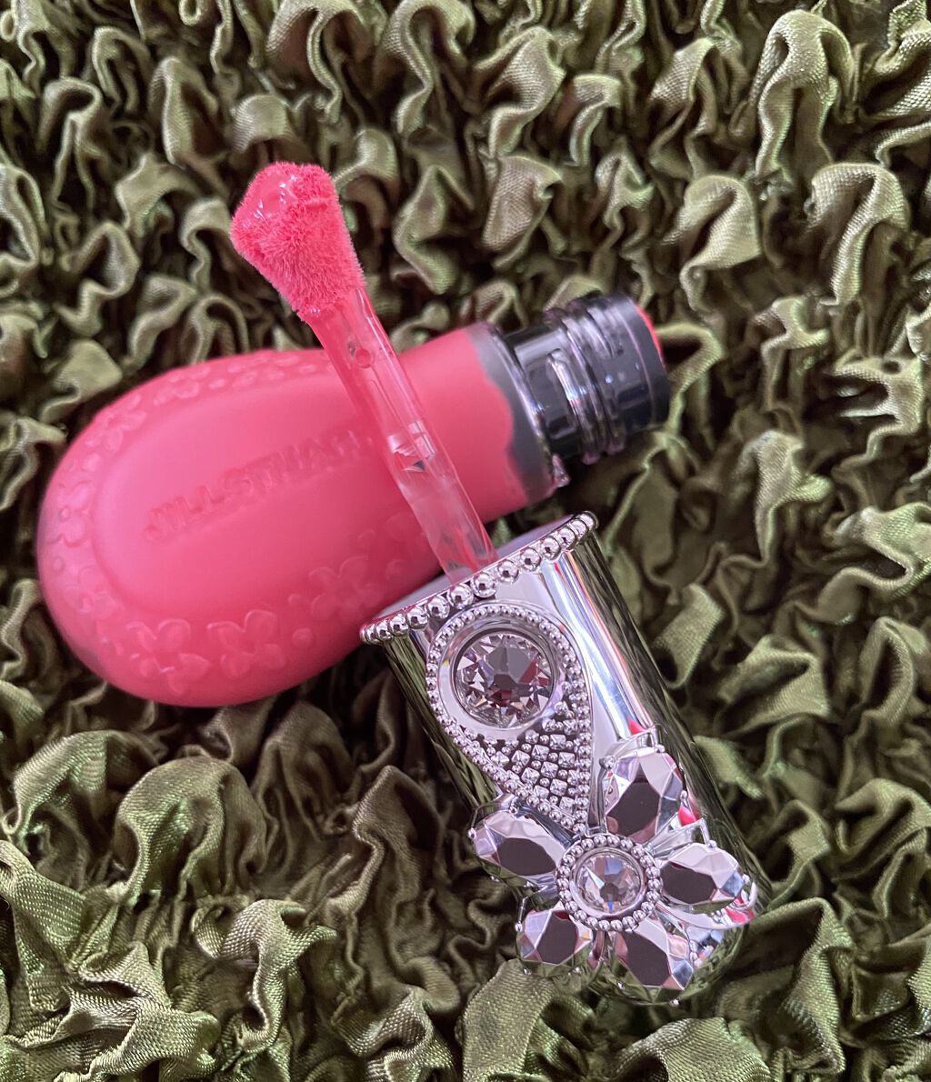 ジルスチュアート ブルームドロップ リップ＆チーク シフォン/JILL STUART/リキッドチークを使ったクチコミ（2枚目）