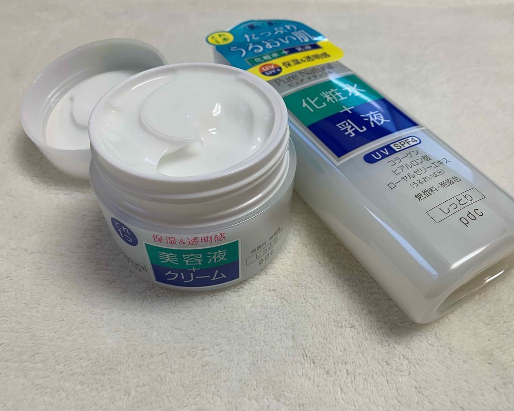 ピュア　ナチュラル　クリームエッセンス　モイスト/pdc/オールインワン化粧品を使ったクチコミ（1枚目）