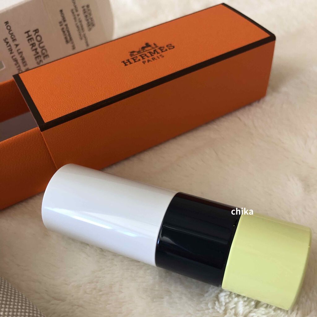 〈ルージュ・エルメス〉 ルージュ ア レーヴル サティネ/エルメス/口紅を使ったクチコミ(3枚目)