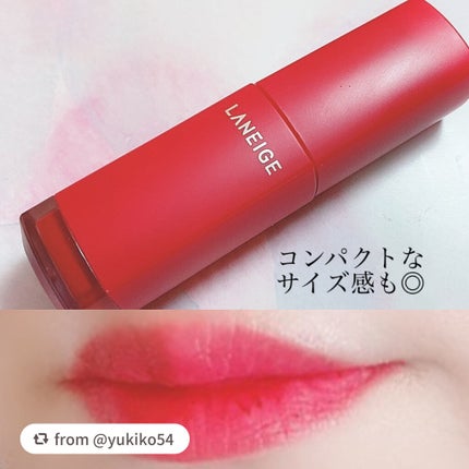 タトゥーリップティント/LANEIGE/口紅を使ったクチコミ(3枚目)