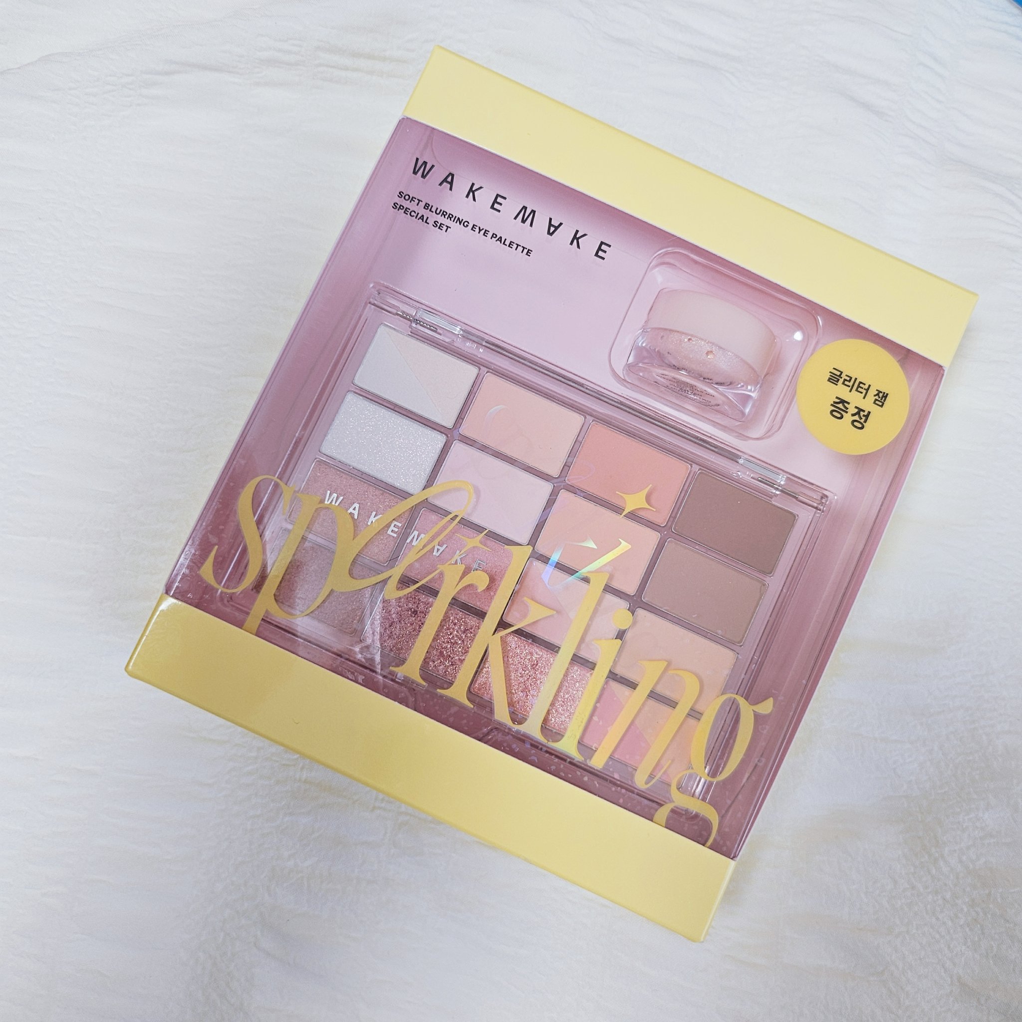 ミックスブラーリングボリュームブラッシャー 01. LIGHT WARM/wakemake/パウダーチークを使ったクチコミ（2枚目）