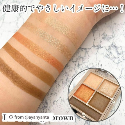 パノラマデザイン アイパレット/Visée/アイシャドウパレットを使ったクチコミ(5枚目)