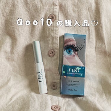 FEG FEG  Eyelash  Enhancerのクチコミ「


‎𓋭 Qoo10の購入品 𓋭


・FEG  Eyelash  Enhancer



.....」（1枚目）