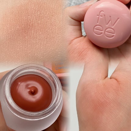 フィー リップアンドチーク ブラーリープリンポット/fwee/口紅を使ったクチコミ(5枚目)