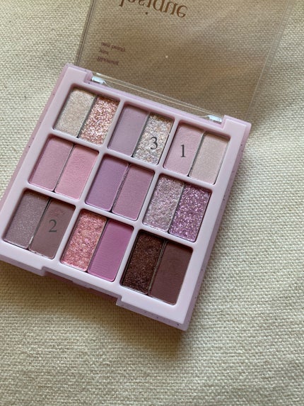 シャドウパレット/dasique/アイシャドウパレットを使ったクチコミ(2枚目)