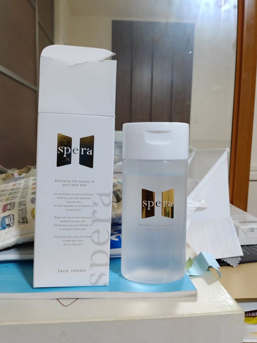 speraフェイスローション/spera/化粧水を使ったクチコミ(1枚目)