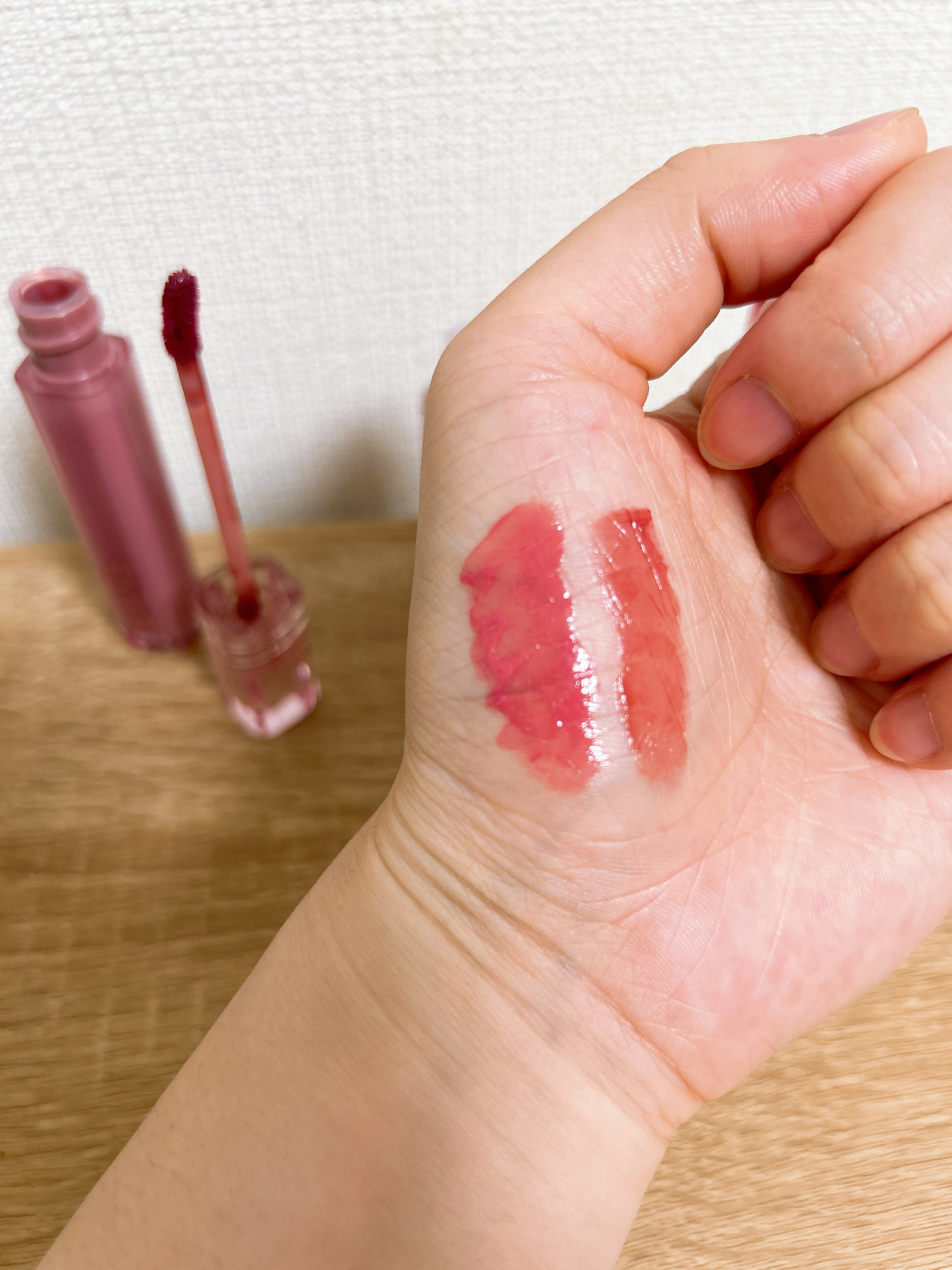 ウォーター ベアー ティント/PERIPERA/リップティントを使ったクチコミ（3枚目）