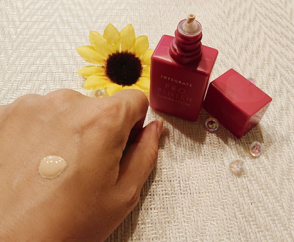 プロフィニッシュリキッド/インテグレート/リキッドファンデーションを使ったクチコミ(2枚目)