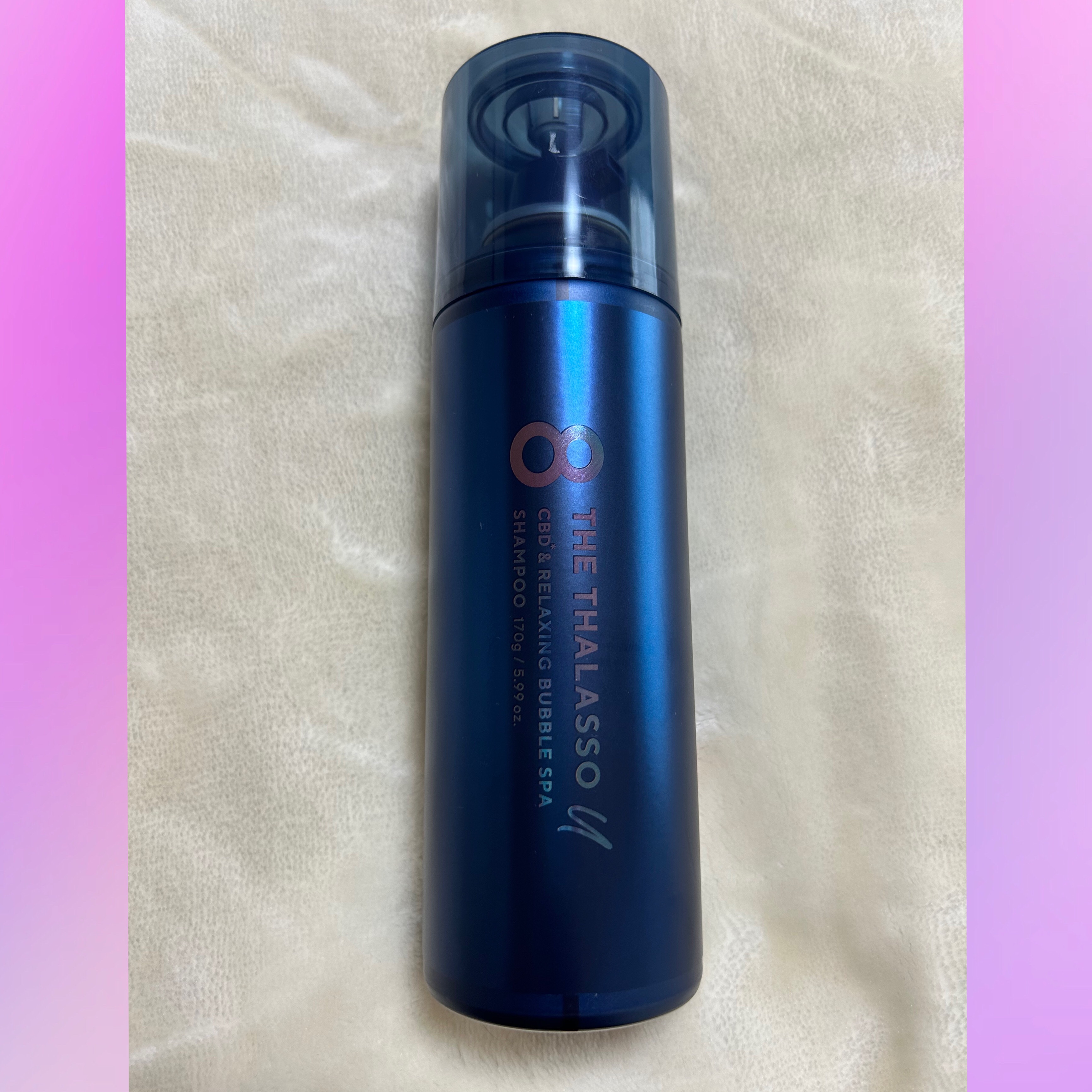 エイトザタラソ ユー CBD＆リラクシング バブルスパ 炭酸泡シャンプー/エイトザタラソ/市販シャンプーを使ったクチコミ（1枚目）