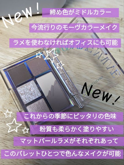 プロ アイパレット ミニ/CLIO/アイシャドウパレットを使ったクチコミ(3枚目)