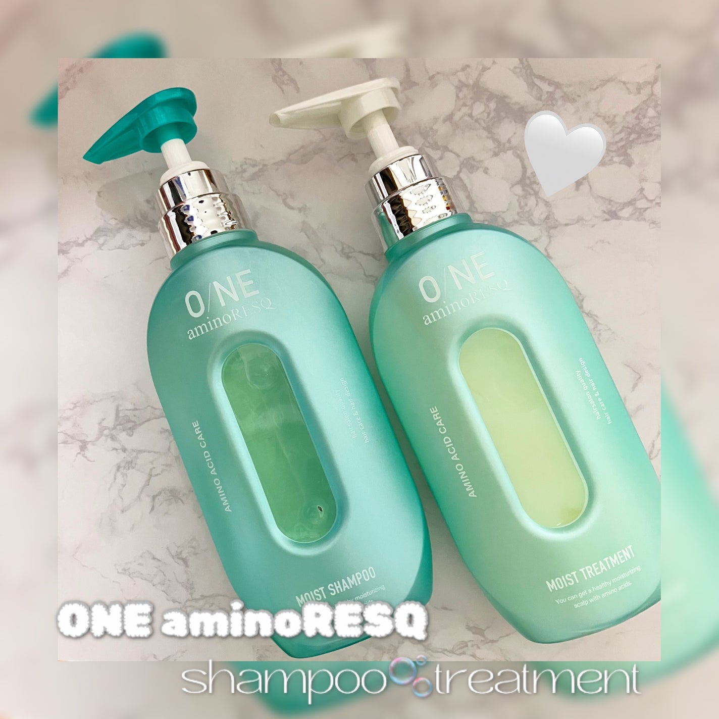 ワン アミノレスキューモイストシャンプー/トリートメント/アミノレスキュー/市販シャンプーを使ったクチコミ(1枚目)