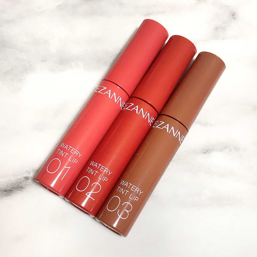 ウォータリーティントリップ/CEZANNE/リップティントを使ったクチコミ（1枚目）