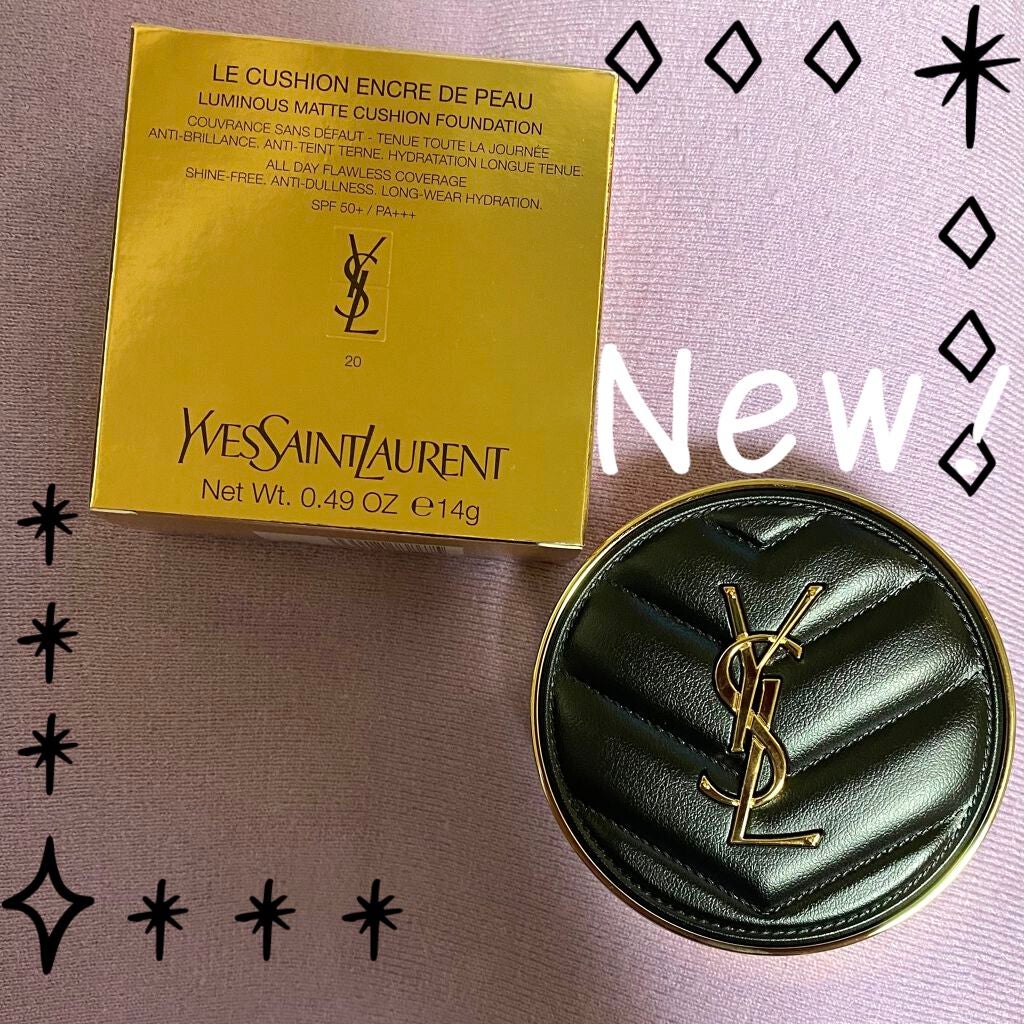 アンクル ド ポー ルクッションN/YVES SAINT LAURENT BEAUTE/クッションファンデーションを使ったクチコミ(1枚目)