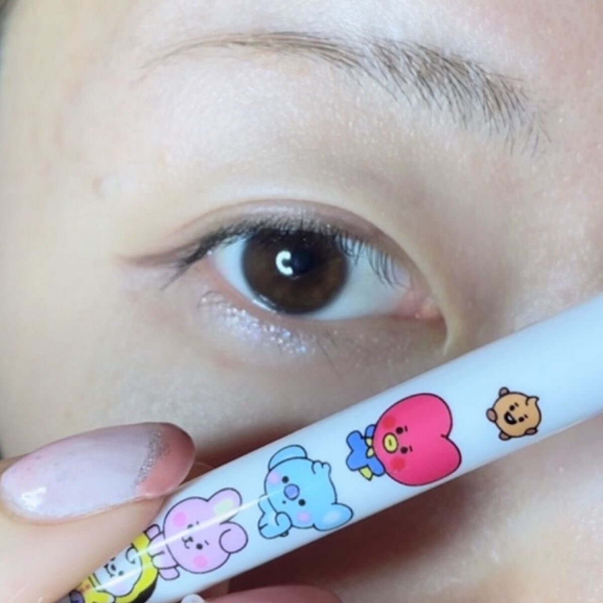 シルキーリキッドアイライナーWP/D-UP/リキッドアイライナーを使ったクチコミ(3枚目)