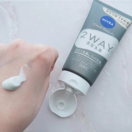 ニベア2WAY美容洗顔/ニベア/洗顔フォームを使ったクチコミ(2枚目)