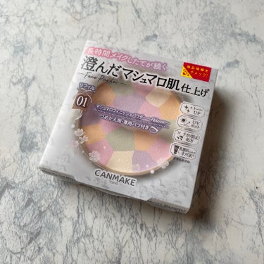 キャンメイク マシュマロフィニッシュパウダー　～Abloom～のクチコミ「 キャンメイクのマシュマロフィニッシュパウダー　～Abloom～01ディアレストブーケのレフィ.....」（1枚目）