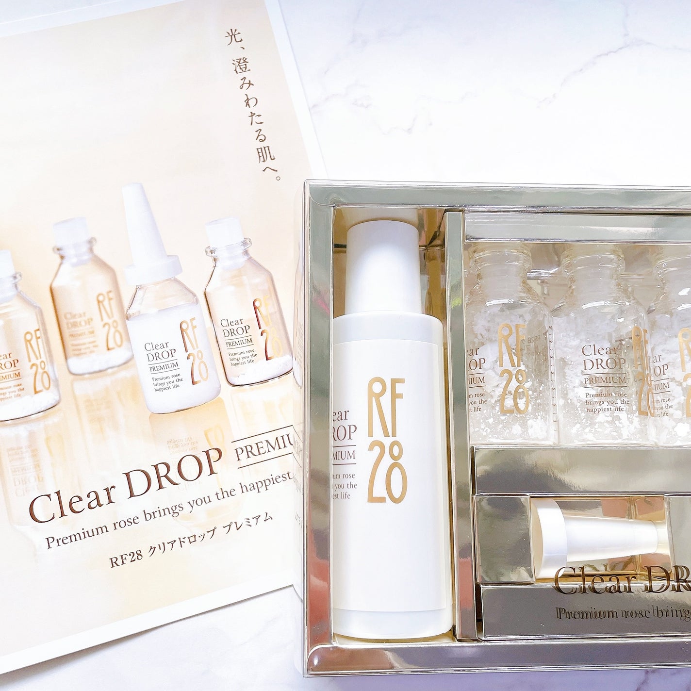 クリアドロップ プレミアム/RF28/ブースター・導入液を使ったクチコミ(2枚目)