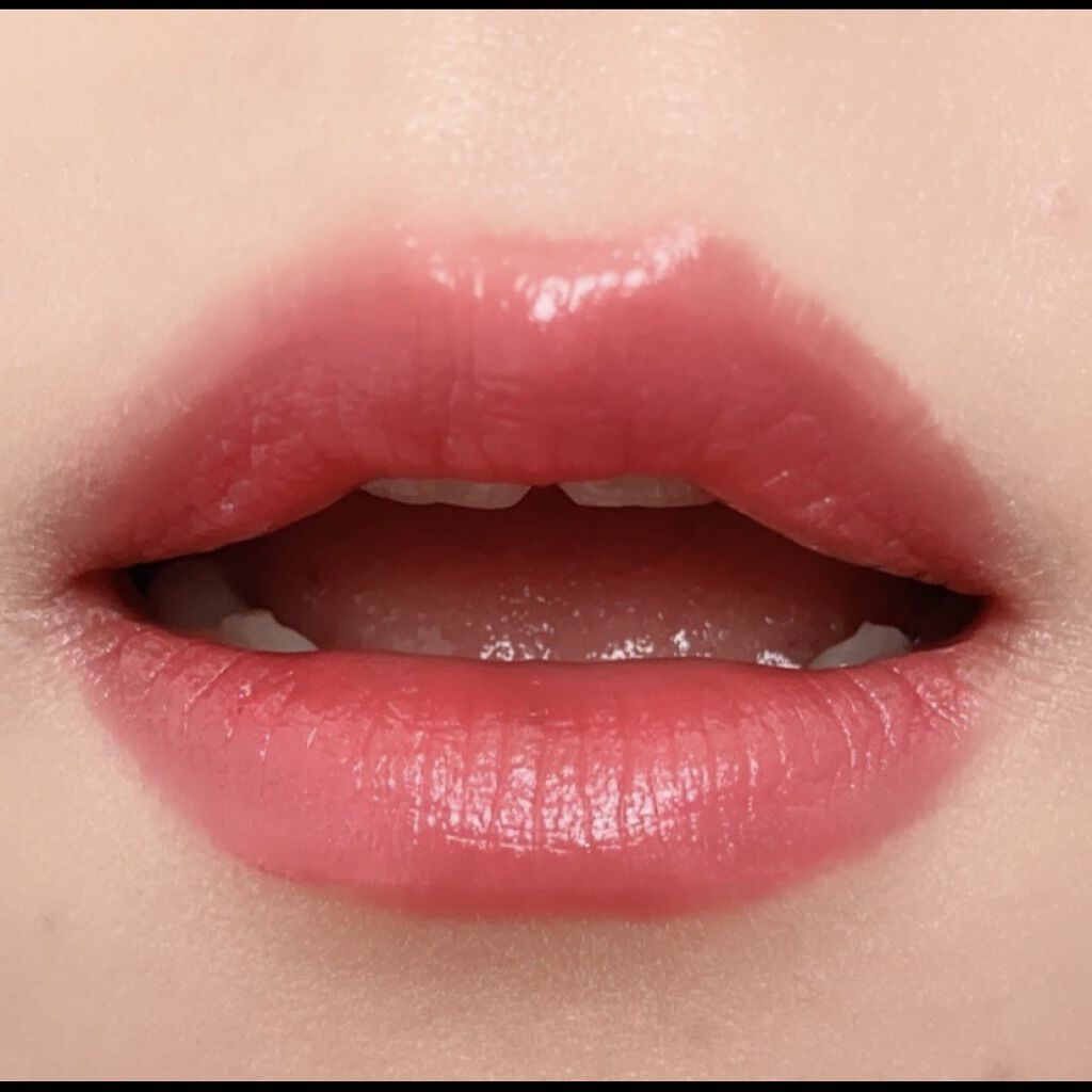 カネボウ モイスチャールージュ 03 Bright Rose/KANEBO/口紅を使ったクチコミ（3枚目）