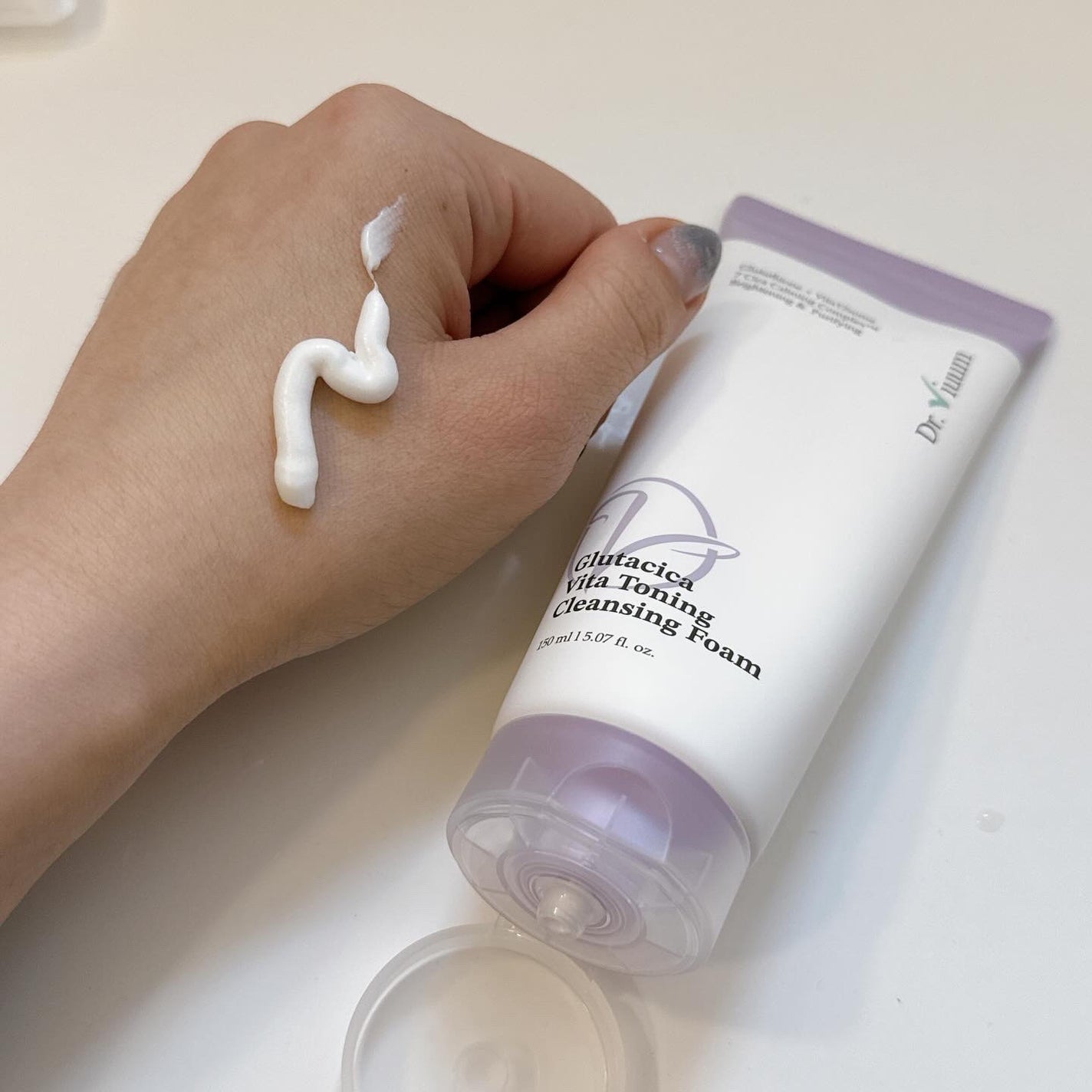 グルタシカ VTクレンジングフォーム/Dr.Viuum/洗顔フォームを使ったクチコミ(1枚目)