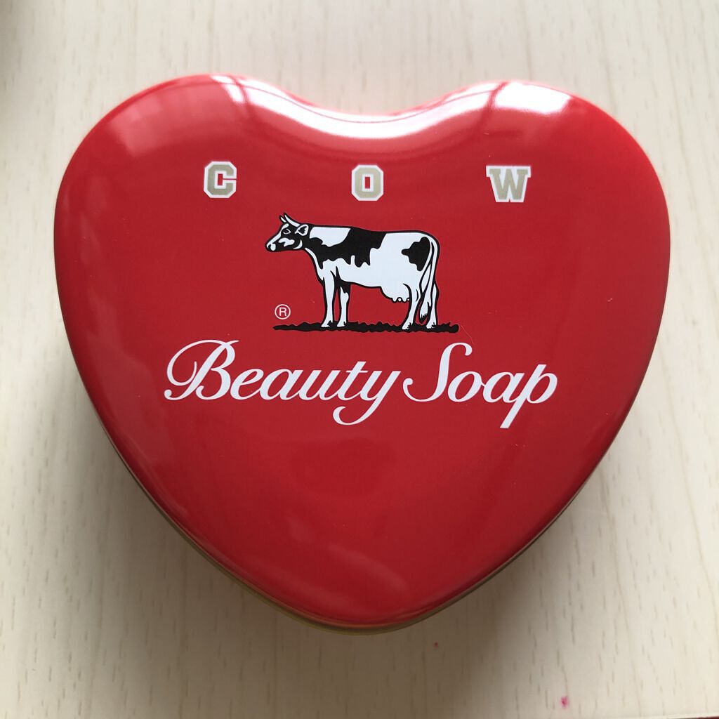 カウブランド赤箱ミニハート缶/カウブランド/ボディ石鹸を使ったクチコミ（3枚目）