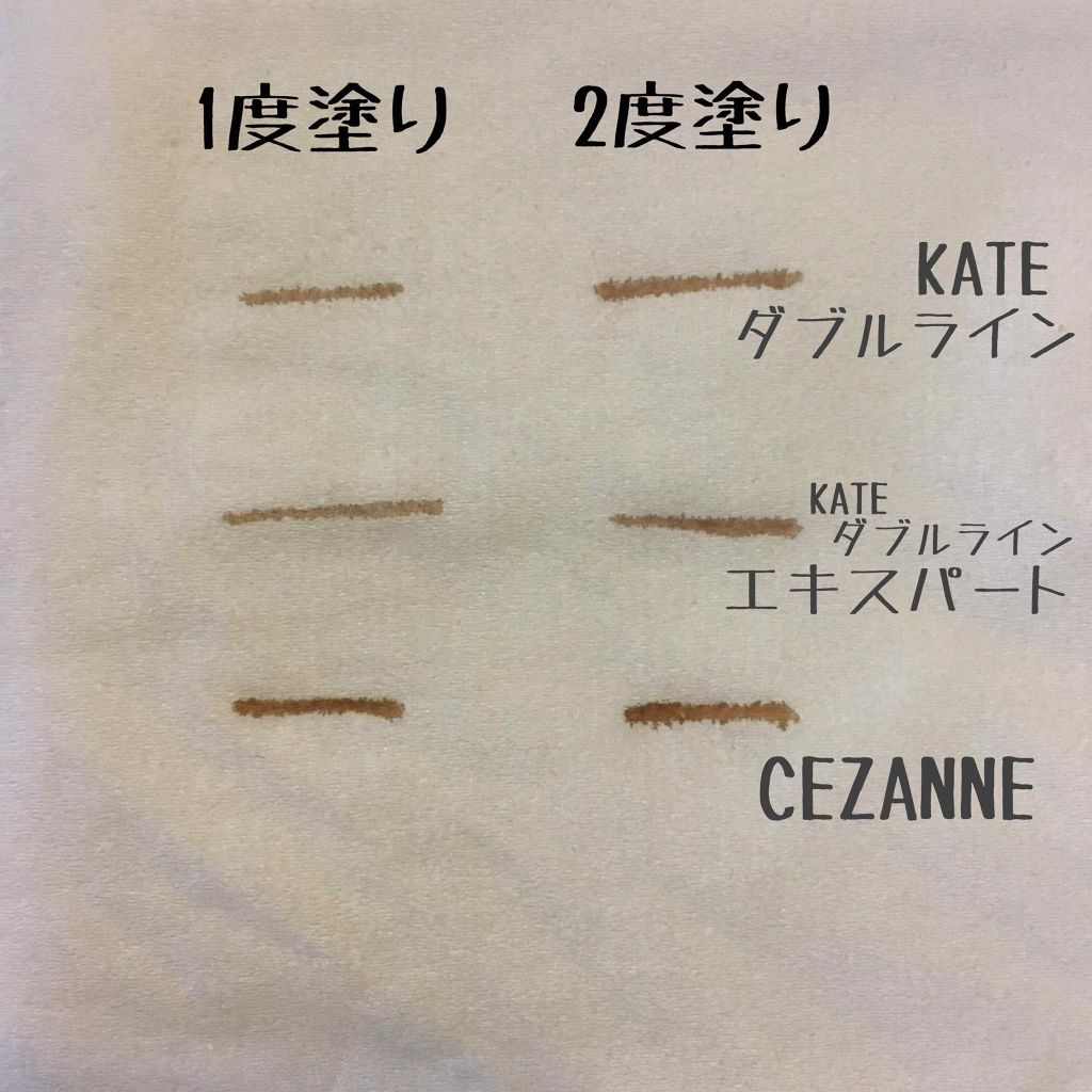 ダブルラインエキスパート/KATE/リキッドアイライナーを使ったクチコミ（3枚目）