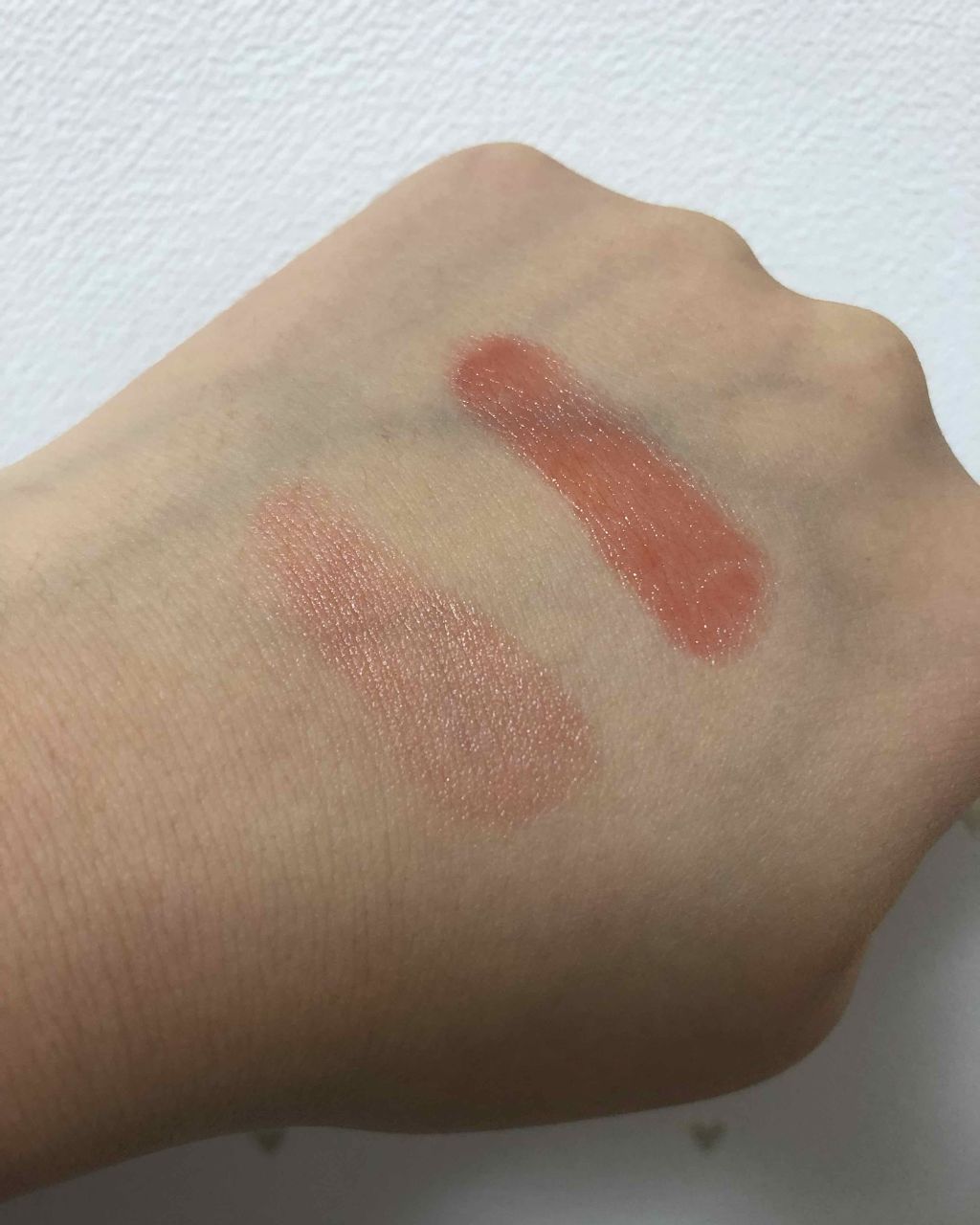 ラスティンググロスリップ/CEZANNE/口紅を使ったクチコミ（3枚目）